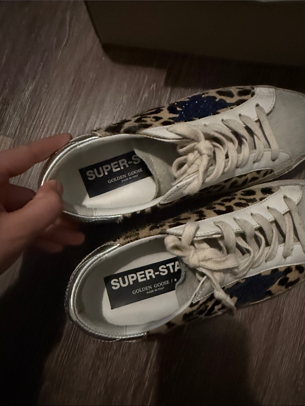 Golden Goose Super-Star Private Edition Genuine Calf Hair Sneaker 37 - Picture 3 of 9